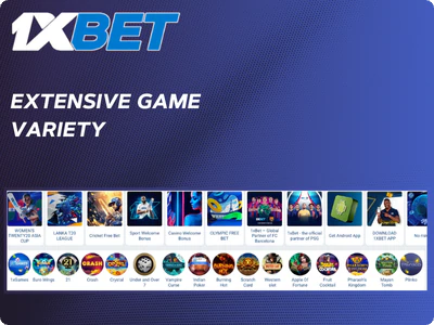 Variety Games at 1xBet